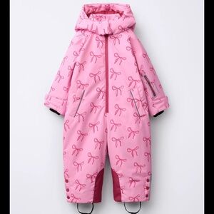Water resistant and windproof bows long jumpsuit